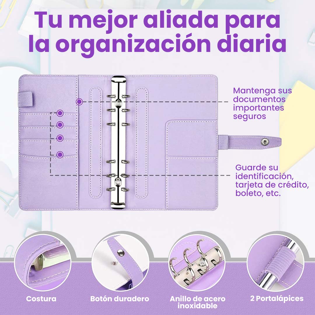 AGENDA PARA CONTROL DE GASTOS Y AHORRO 🎁ENVÍO GRATIS🎁