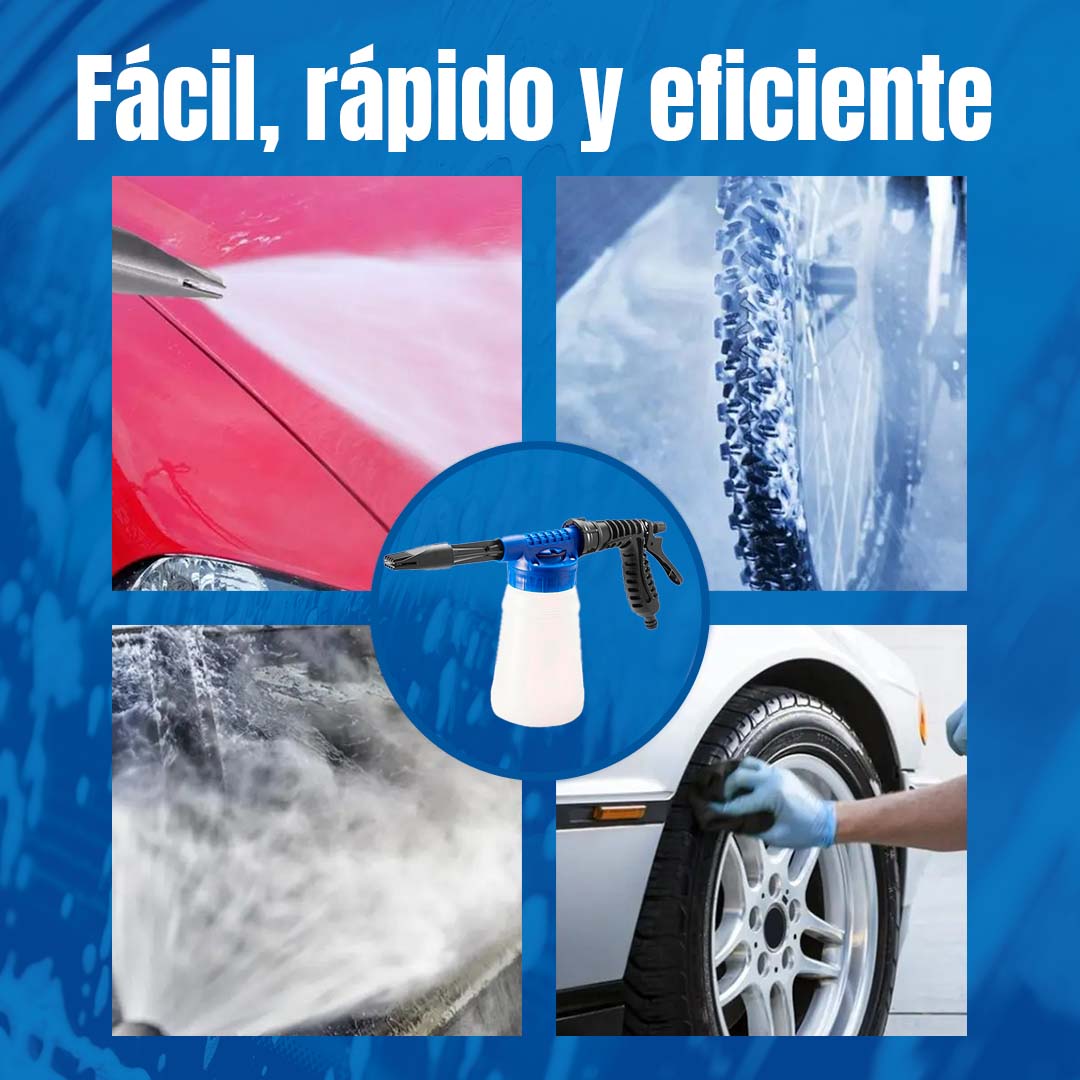 FoamBlast Auto Kit💦Pulverizador de jabón para lavar tu auto 🚗