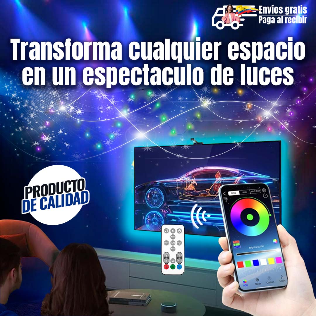 LUCES LED INTELIGENTES 10m 🎁ENVIO GRATIS🎁