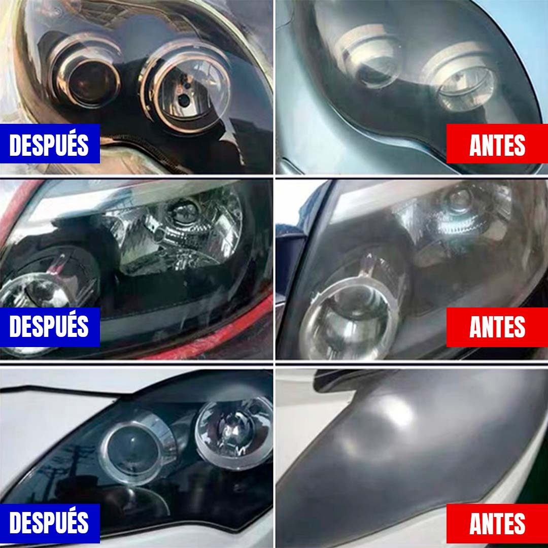 LÍQUIDO RESTAURADOR DE FAROS PARA AUTO🎁PROMO🎁