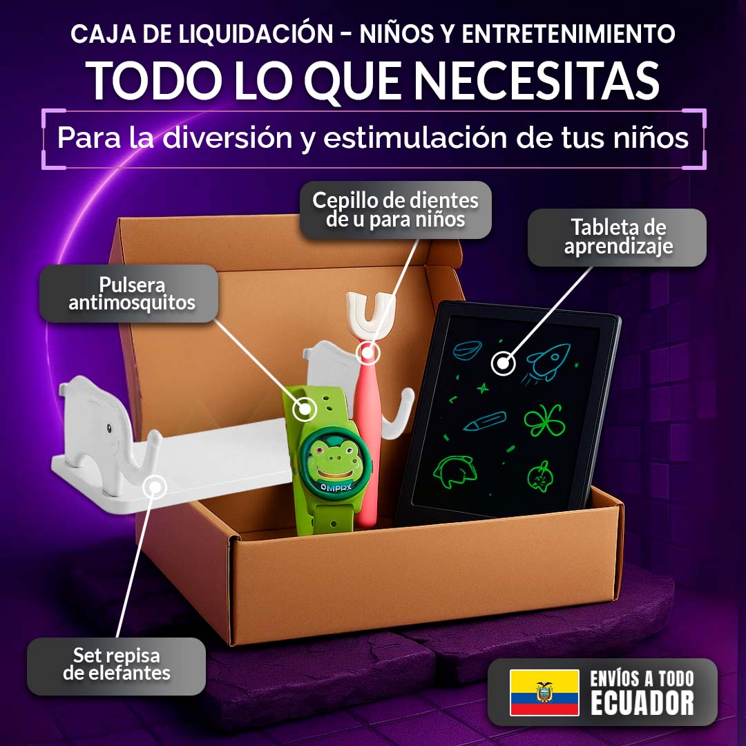 Caja de liquidación - Niños y Entretenimiento