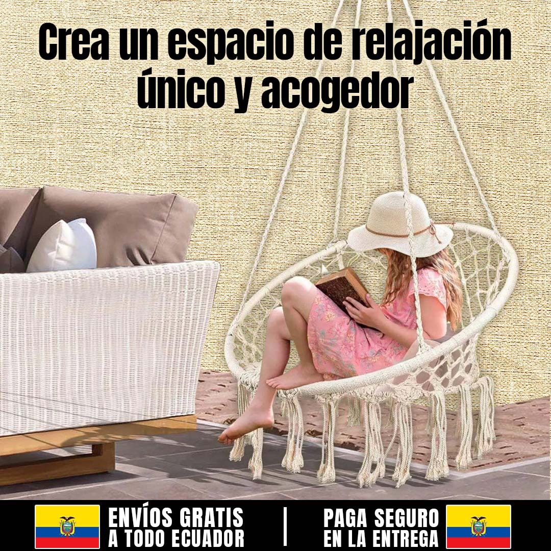 SILLA COLGANTE 🎁HOY ENVÍO GRATIS🎁