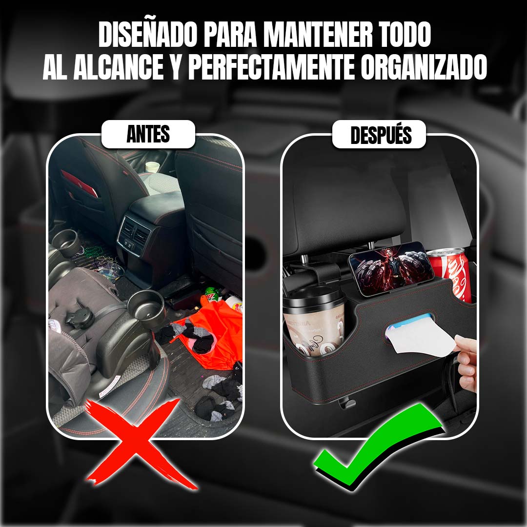 ORGANIZADOR DE CABECERA DE AUTO 🎁ENVÍO GRATIS🎁