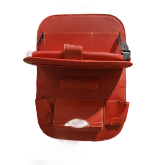 ORGANIZADOR PARA AUTO COLOR ROJO