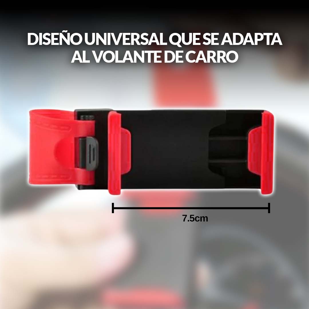 🎁LIQUIDACIÓN PAGA 1 LLEVA 5🎁 KIT SOPORTES PARA VOLANTE DE AUTO