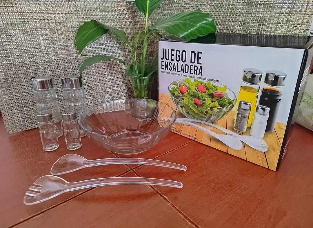 JUEGO DE ENSALADERA 7 PIEZAS