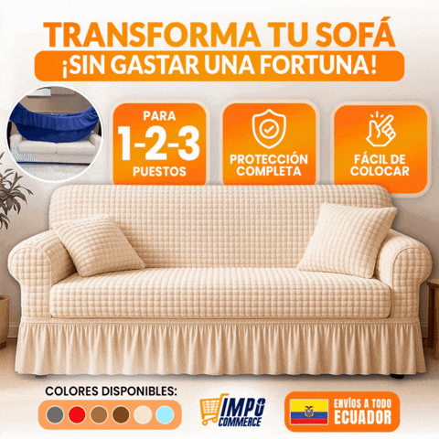 FORRO DE SILLON TIPO GALLETA CON VUELOS 🎁ENVÍO GRATIS🎁