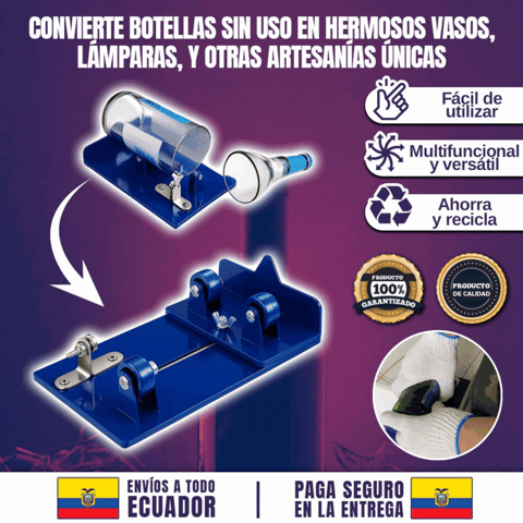 CORTADOR DE BOTELLAS PREMIUM 🎁HOY ENVÍO GRATIS🎁
