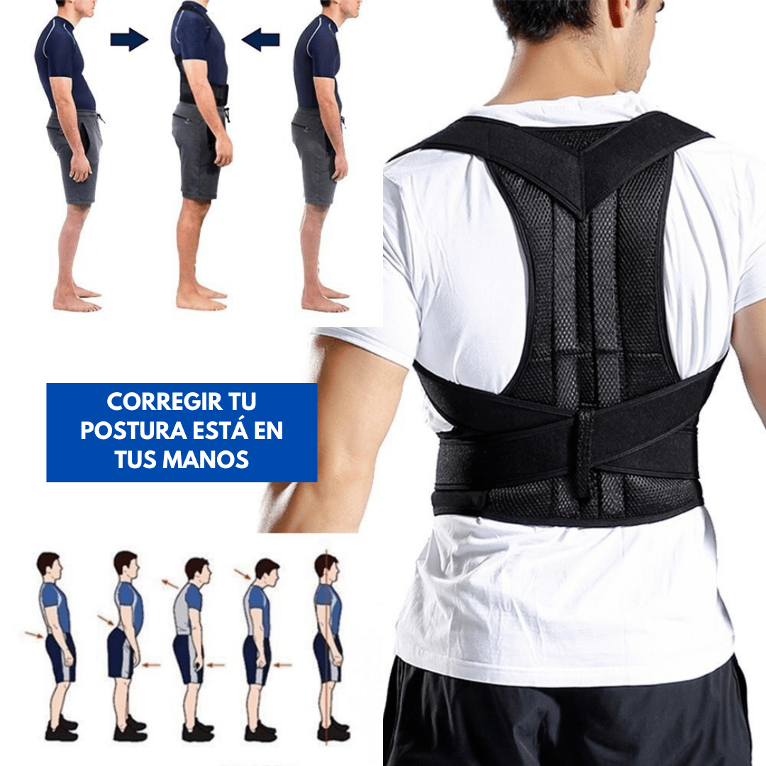 PowerPostura | Corrector Ergonómico de Espalda – Ideal para Tallas S a M