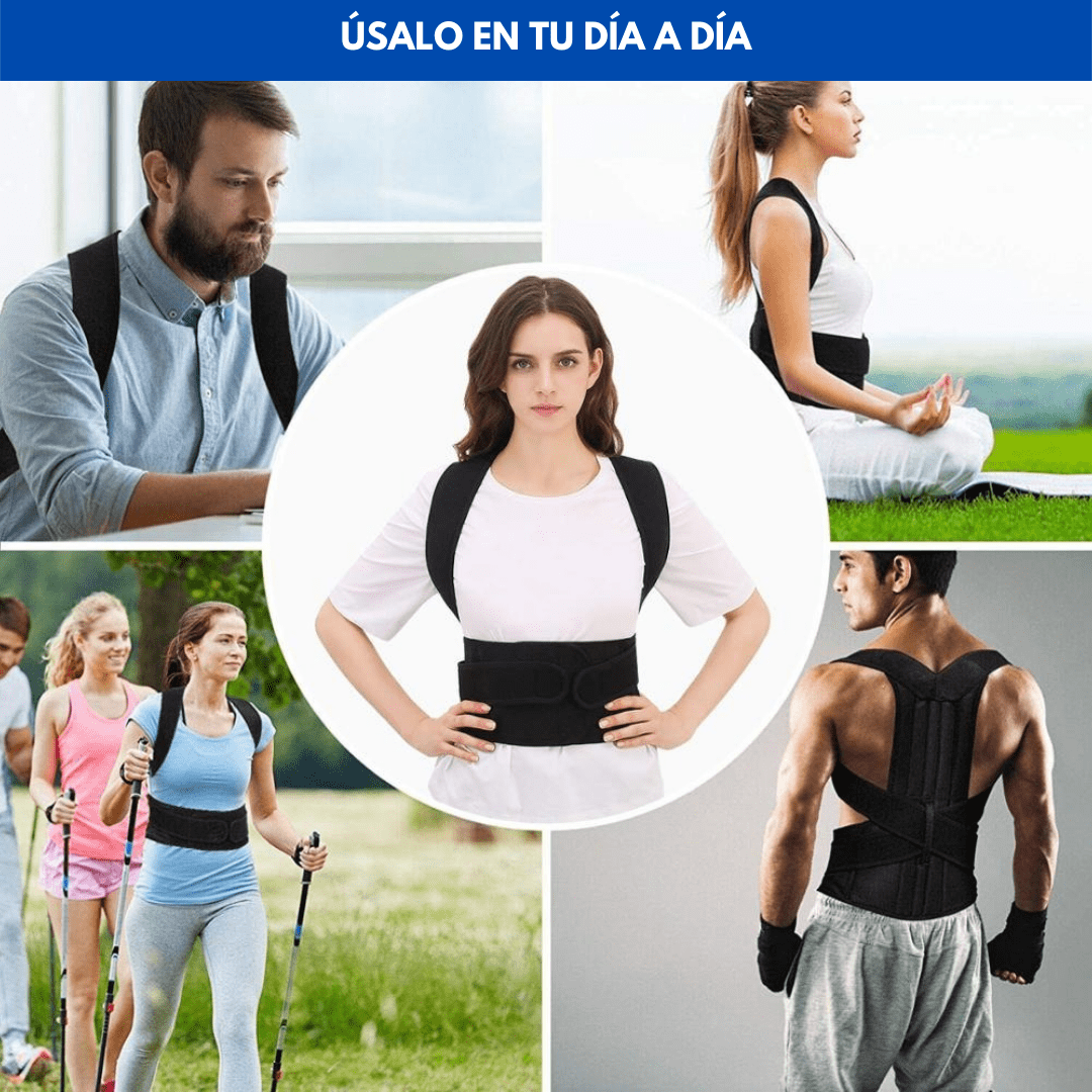 PowerPostura | Corrector Ergonómico de Espalda – Ideal para Tallas S a M