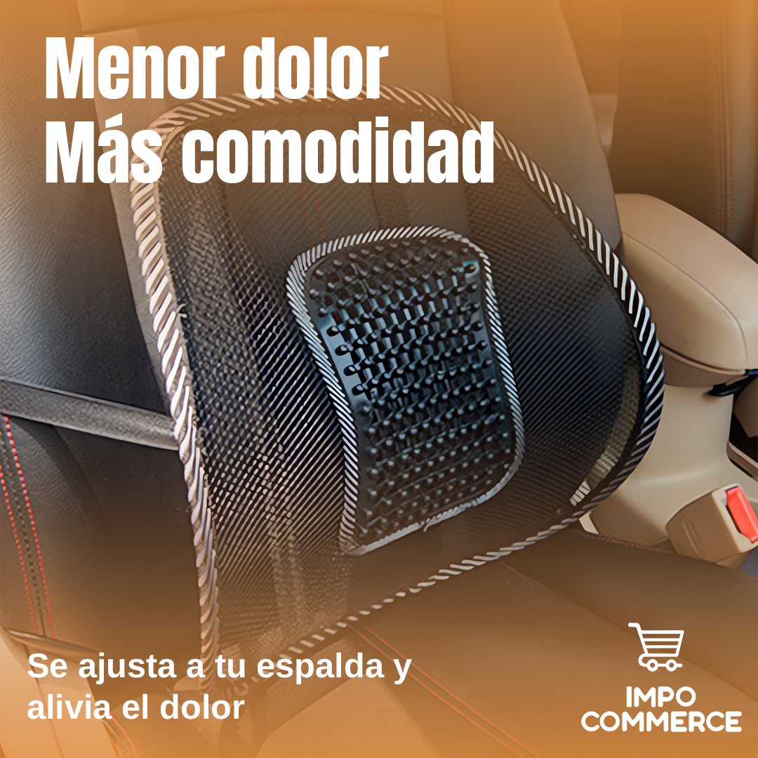 SOPORTE LUMBAR PARA SILLA 🎁 ENVÍO GRATIS🎁