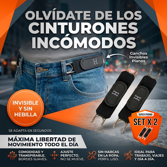 CORREA ELASTICA PARA PANTALONES 🎁PROMO 2 PARES🎁