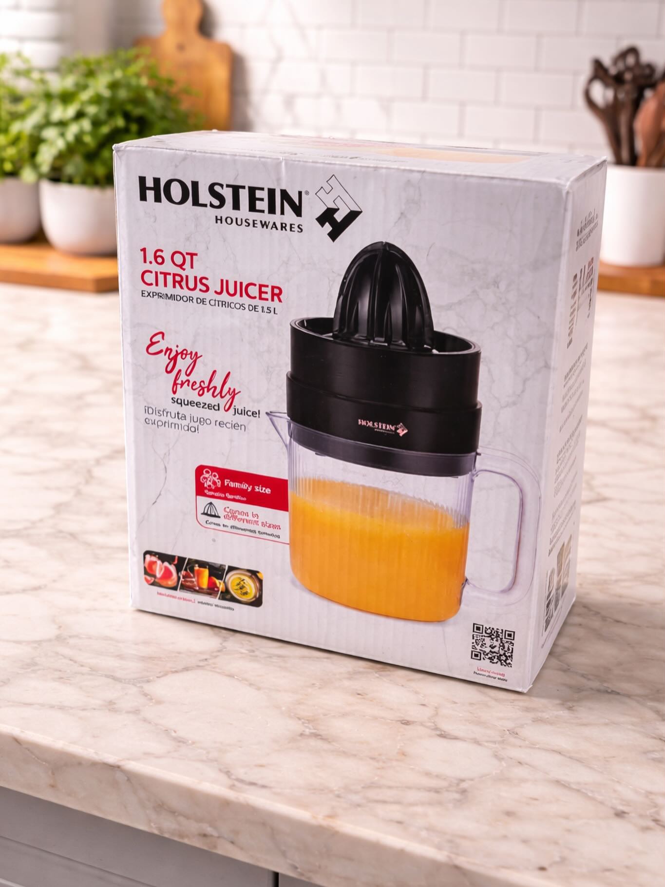 Exprimidor de cítricos 1.5L Holstein