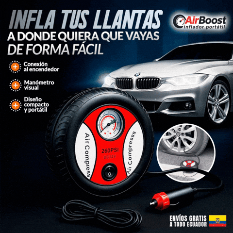 AirBoost - Inflador Portátil 🎁Promo Lanzamiento🎁