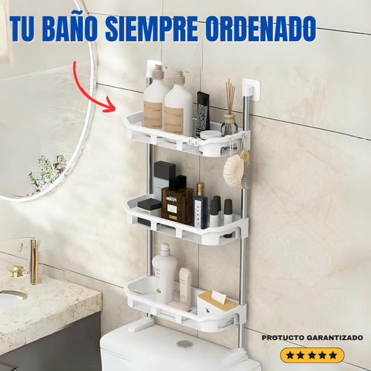 ESTANTERIA DE BAÑO FÁCIL INSTALACION | ENVÍO GRATIS