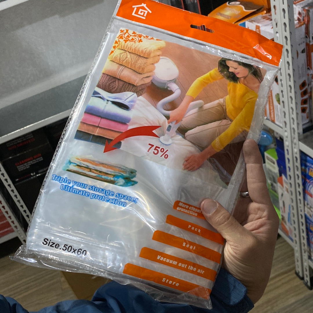 Fundas para sellar al vacío con aspiradora