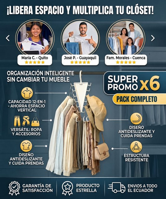 COLGADOR 12 EN 1 (6u)