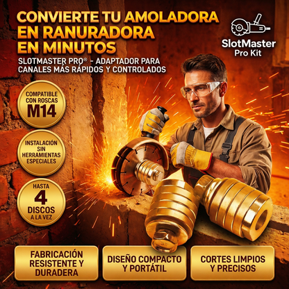 🎁HOY PROMO 2X1🎁 Kit Adaptador de amoladora para ranurado