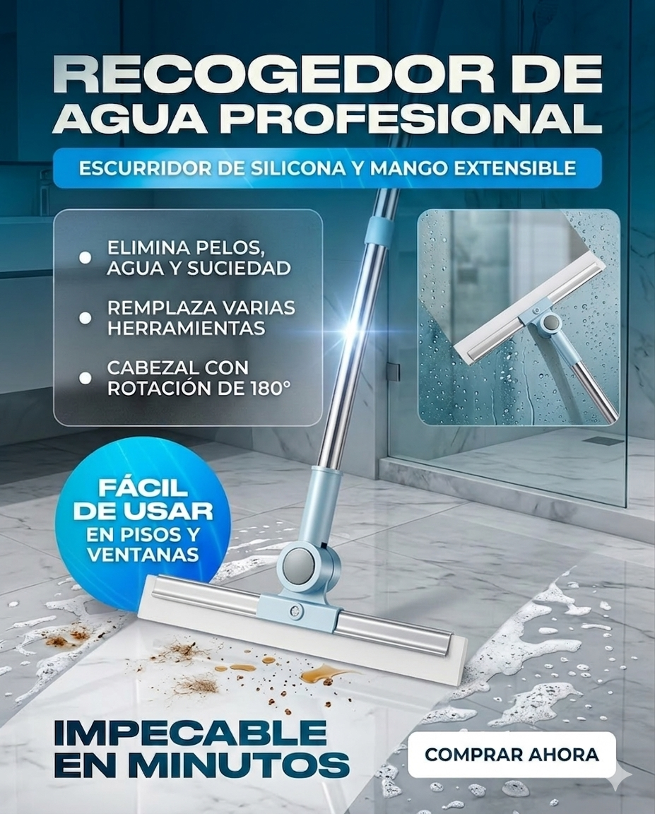 RECOGEDOR DE AGUA PARA PISOS/VENTANAS