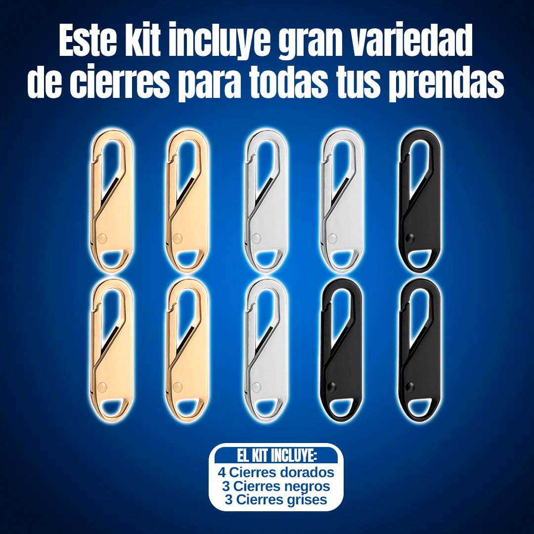 KIT DE REPARACION DE CIERRES🎁PROMO 10 UNIDADES🎁