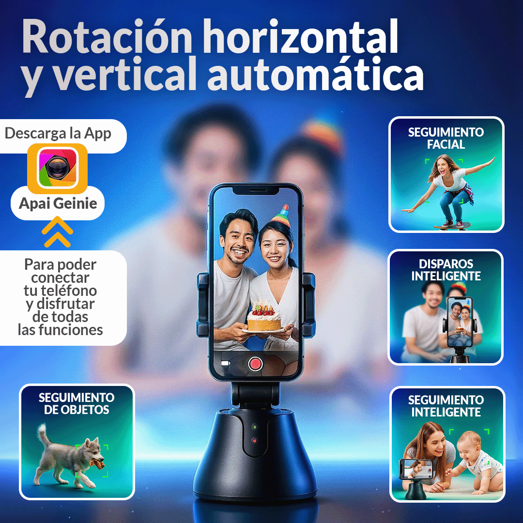 Robot Camera®️ Soporte inteligente 🎁Envío Gratis🎁