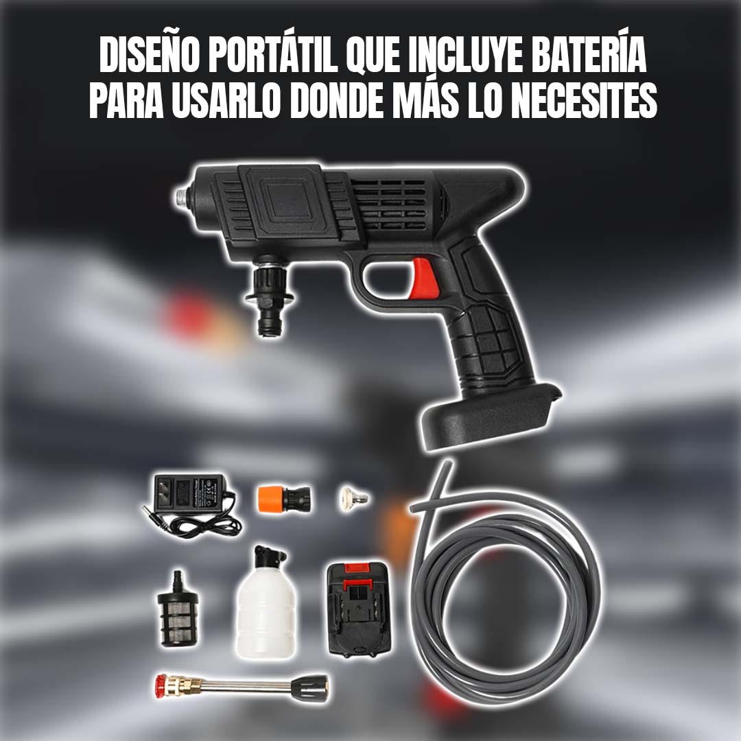 PISTOLA DE AGUA A PRESIÓN PARA LIMPIEZA 🔫