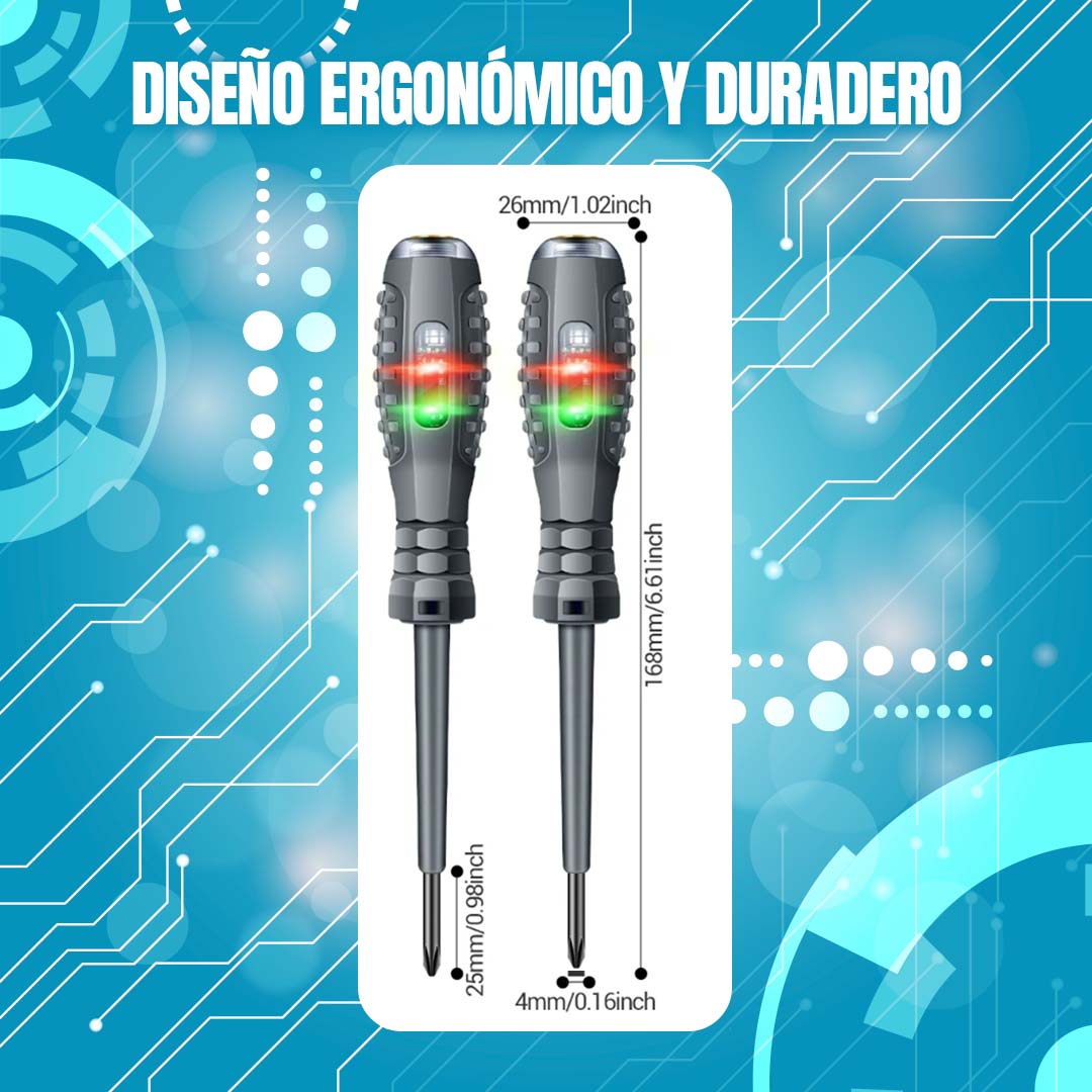 🎁PROMO 2x1🎁DESTORNILLADOR DETECTOR DE CORRIENTE