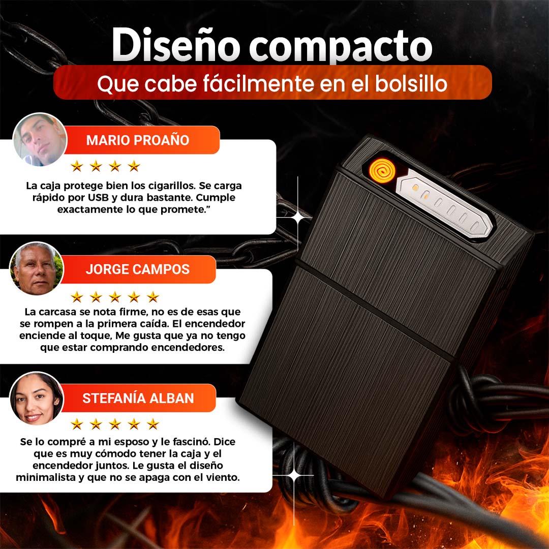 CAJA ENCENDEDORA ELECTRICO 🎁PROMO LANZAMIENTO🎁