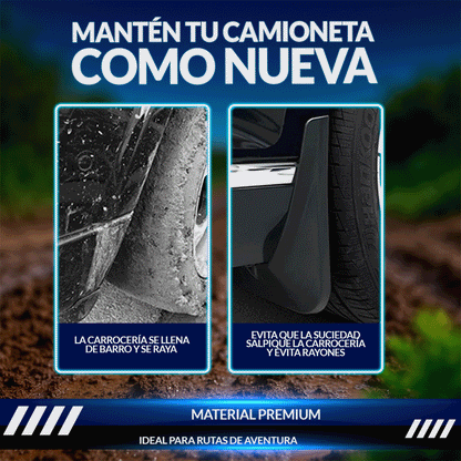 Protec-Barro Flex®️ Guardabarros 🎁SET 4 UNIDADES🎁