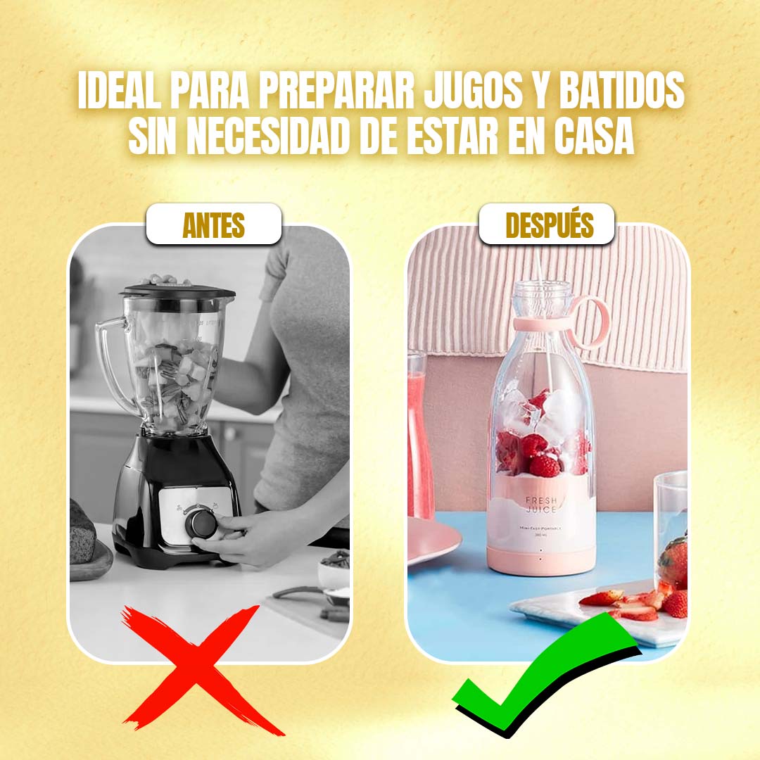 Portable Blender®️ Licuadora portatil RECARGABLE