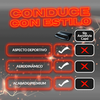 AeroStyle Capó - Salida de aire decorativo para auto