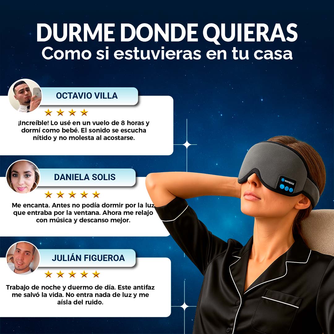 SmartSueño | Antifaz Inteligente para Descanso 🎁Envio Gratis🎁