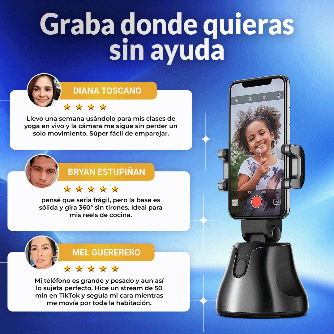 Robot Camera®️ Soporte inteligente 🎁Envío Gratis🎁