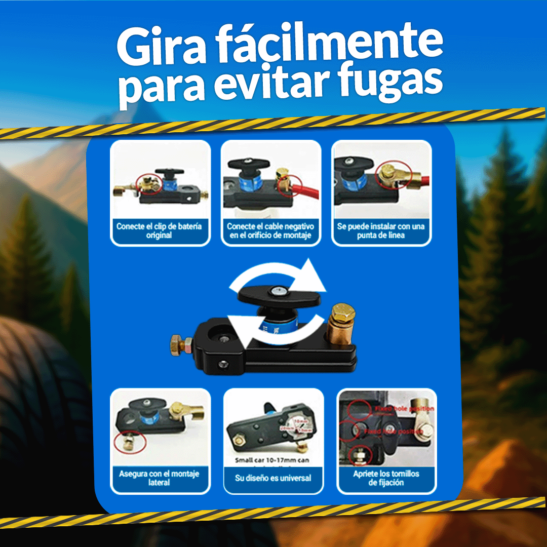 Guardian Battery Switch -  Switch para desconexión de bateria