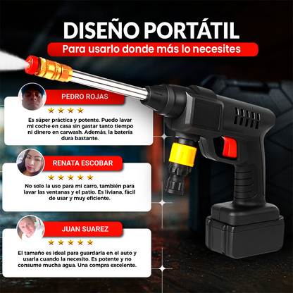 PISTOLA DE AGUA A PRESIÓN PARA LIMPIEZA 🔫
