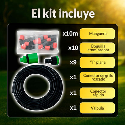 🎁PROMO 10 METROS🎁 Kit completo de riego semi automático