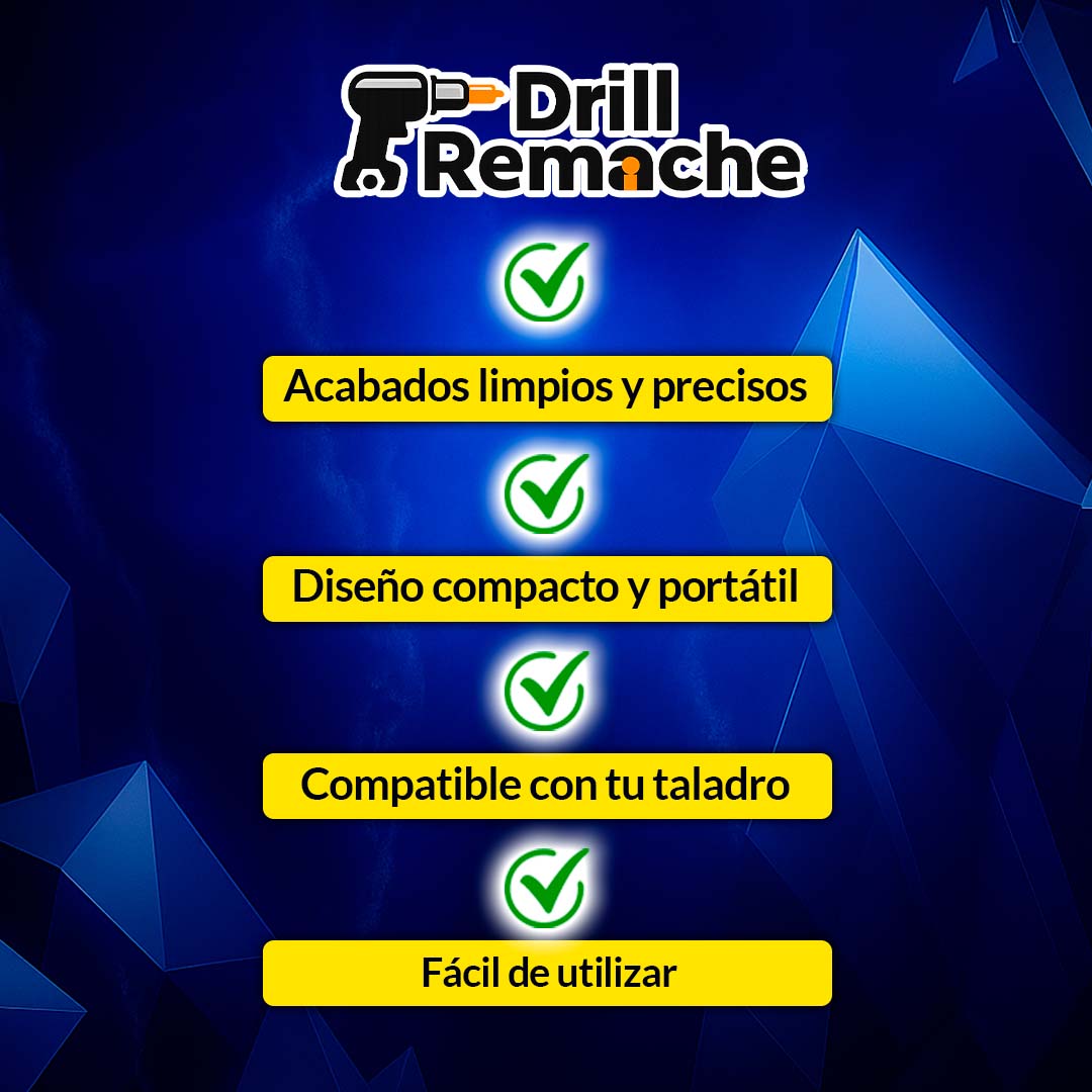 DrillRemache®️ Adaptador de remachadora para taladro