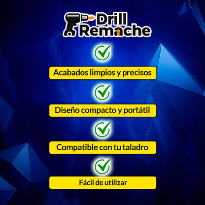 DrillRemache®️ Adaptador de remachadora para taladro