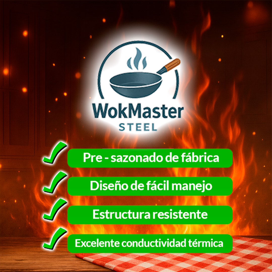 WokMaster Steel 🎁PROMO LANZAMIENTO🎁