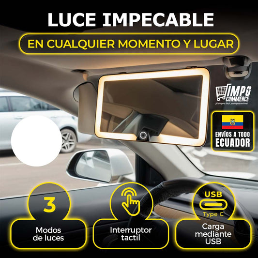 ESPEJO PARA VISERA DE AUTO 🎁HOY PROMO ENVÍO GRATIS🎁