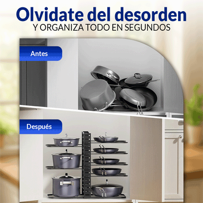 CocinaRack - Organizador de ollas