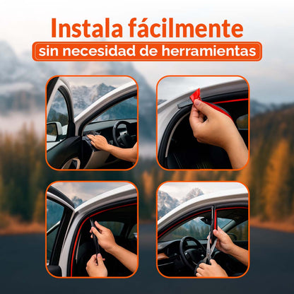 ProtecSilence | Tira universal para puertas de coche, reducción de ruido 20M