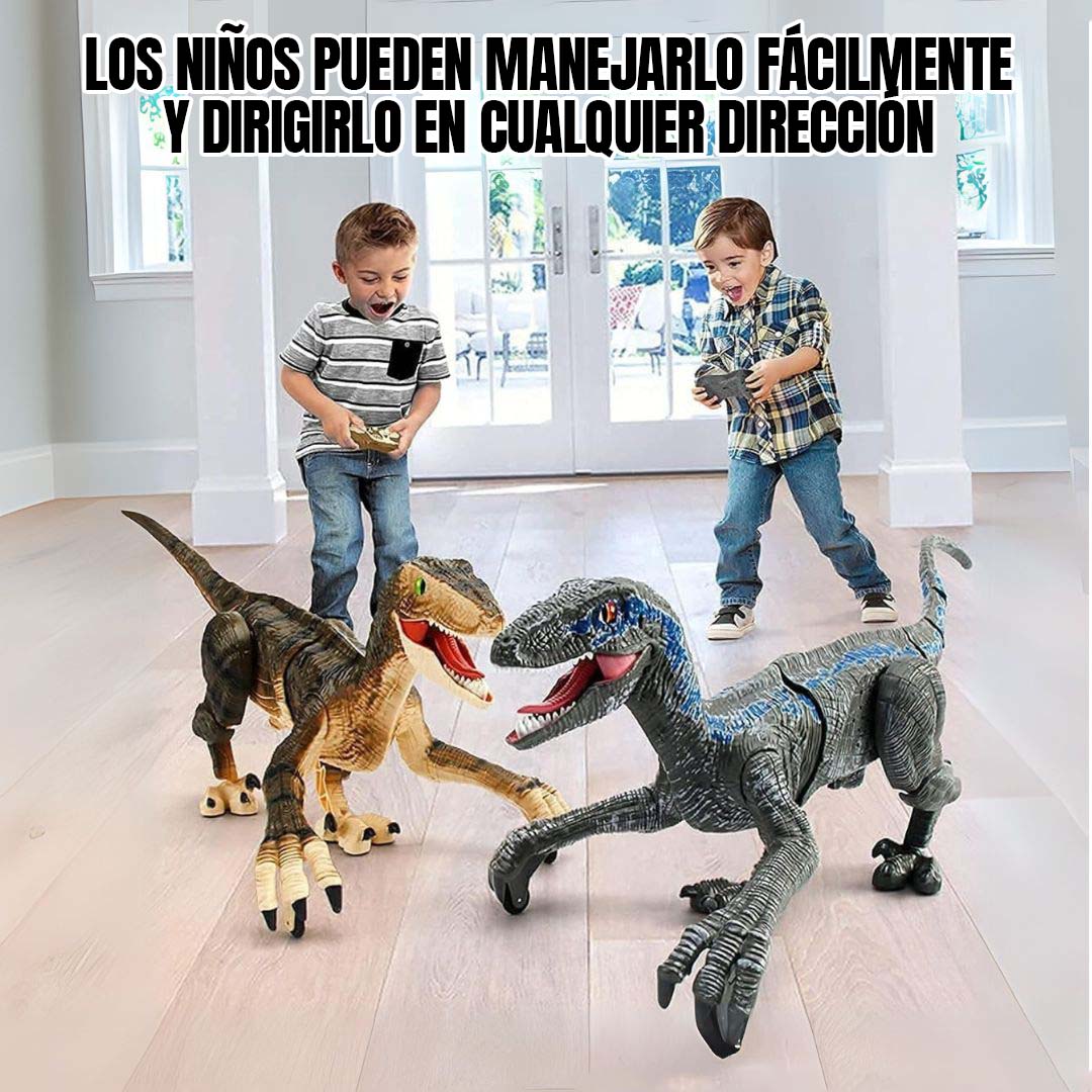 DINOSAURIO CAMINADOR A CONTROL REMOTO🦕