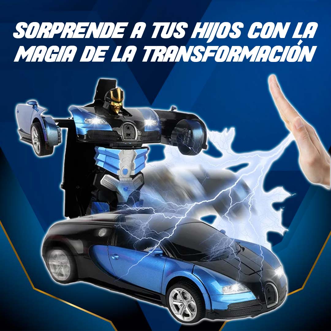 CARRO TRANSFORMER A CONTROL REMÓTO 🚚 ENVÍO GRATIS🚚