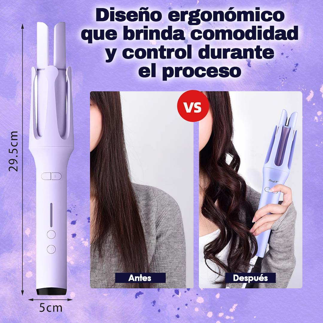 RIZADOR DE CABELLO GIRATORIO AUTOMÁTICO