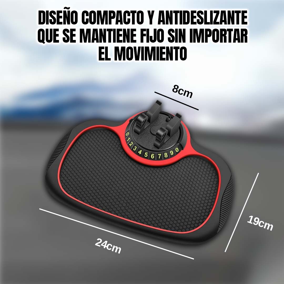 🎁ENVÍO GRATIS🎁ALFOMBRILLA DE AUTO CON SOPORTE