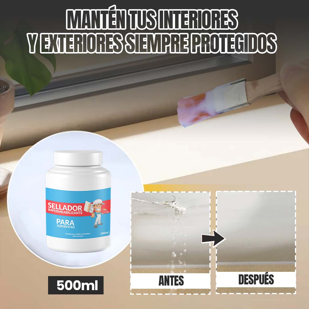 IMPERMEABILIZANTE TRANSPARENTE ANTI FILTRACIONES 🎁PROMO 1/2 LITRO🎁