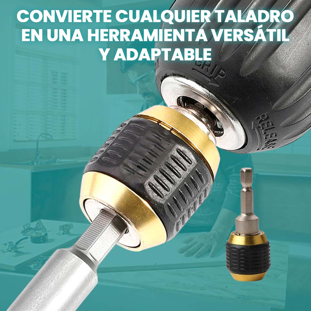 ADAPTADOR PARA BROCAS HEXAGONALES UNIVERSAL 🎁HOY PROMO 2 UNIDADES🎁