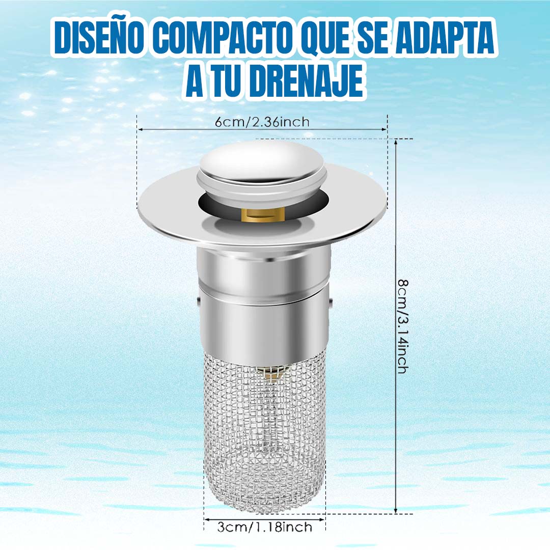 DESAGÜE UNIVERSAL EVITA OBSTRUCCIONES🎁PROMO 2 UNIDADES🎁