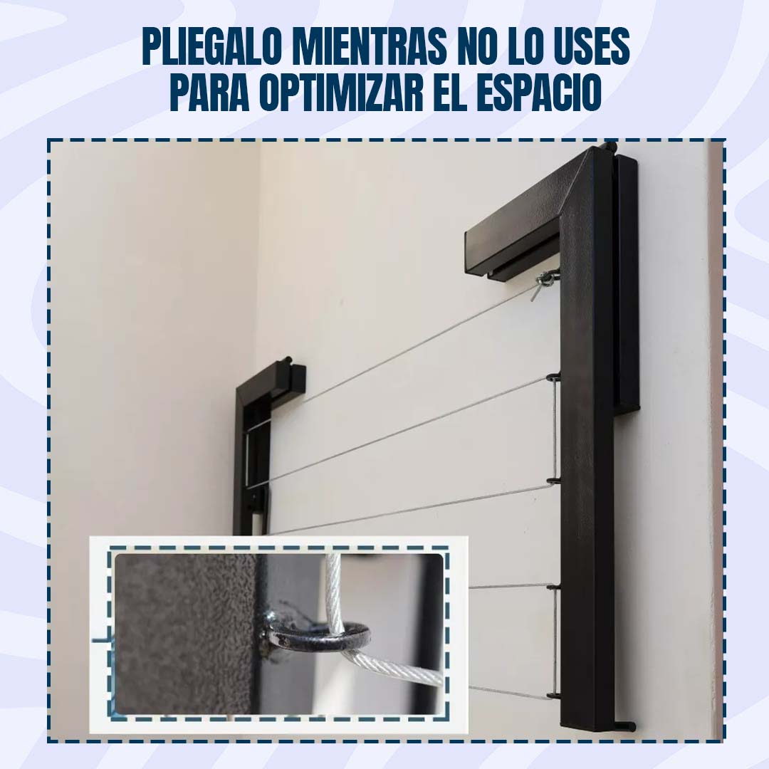 COLGADOR DE ROPA PARA PARED